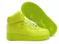 nike air force one kids chaussures femmes vert